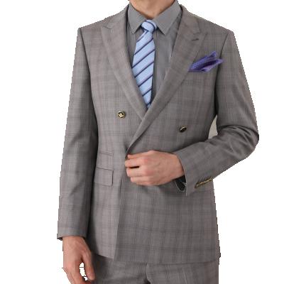 China Custom Made Anti-Wrinkle Mens Suit Wool And Cashmere Fabric Tailored Slim Fit Suits For Men 2 Pieces for sale