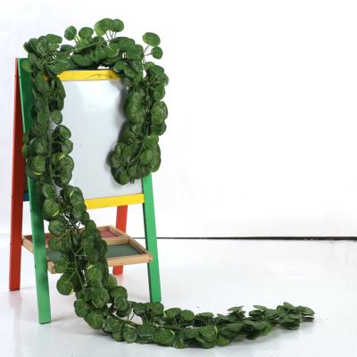 China Wholesale Decorative Fabric Greenery Leaves Ivy Garland Hanging Artificial Ivy Vine for Wedding Restaurant Garden Wall Home Decoration for sale