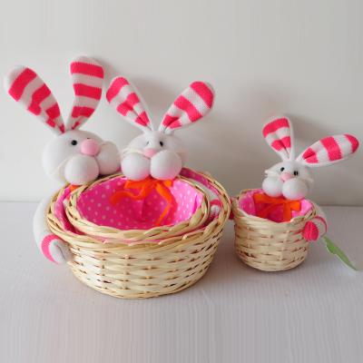 China Wholesale China Easter Gift Wicker Basket for sale