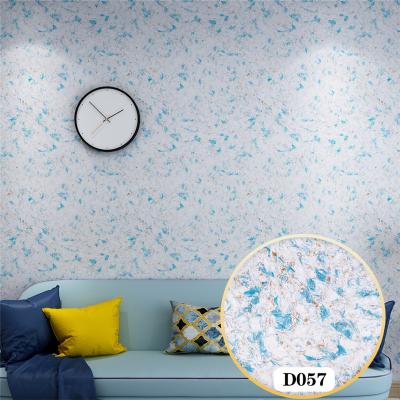 China Farmhouse Cotton Paints Plaster Silk Liquid Wallpaper Decorative Material for sale