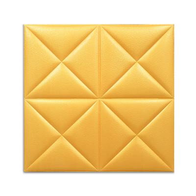 China Modern 3d Brick Wall Stickers Foam Self Adhesive Wallpaper 3d Pe Foam Wall Sticker for sale