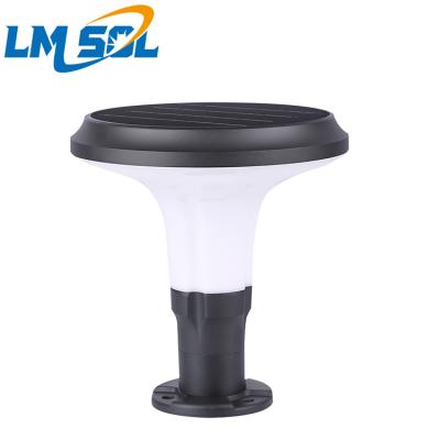 China LMSOL Solar Garden Lamp 2021 Solar Panel 3W Mono Garden Fence Solar Light for sale