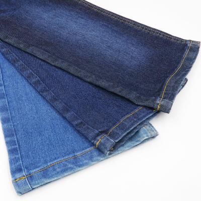 China Manufacturers breathable organic woven jeans fabric stretch denim pants for textile jeans fabric pants for sale