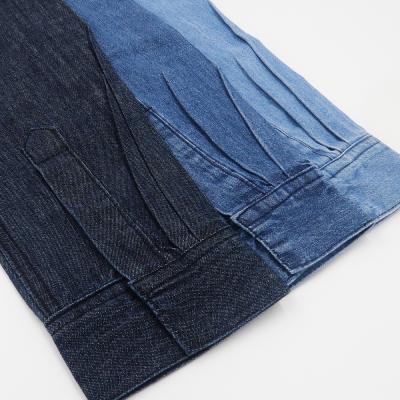 China Lightweight Breathable Mens Shirts Denim Fabric Woven With Roving Cotton Yarns for sale