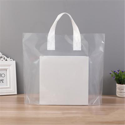 China Recyclable Customized Logo Printed Biodegradable Blank Packaging Plastic Bags For Clothing Shopping Bags for sale