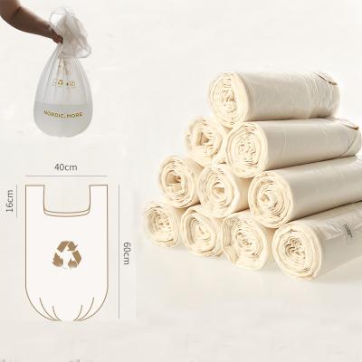 China Customized Printed Eco Friendly Compostable Plastic Biodegradable Garbage Bag Recyclable Cornstarch for sale