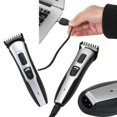 China Clippers For Haircut Factory Supply USB Clippers Electric Cordless Trimmer Hair Cutter Clippers Profession For Men for sale