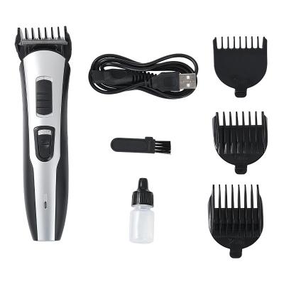 China Clippers for Hair Cutting Factory Supply Rechargeable Professional Cordless Hair Cutting Machine Hair Trimmer with USB Charger for sale