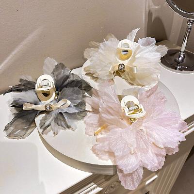 China Wholesale Hair Accessories Hair Clips Hair Accessories Lace Up Hair Clip Fancy Hairpin Sexy Large Claw Hair Clip for sale