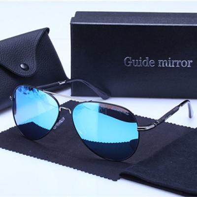 China 10 Years Experience 10 Years Experience Newest Fashion Retro Resin Protection Sun Shade Polarized UV Reflective Sunglasses for sale