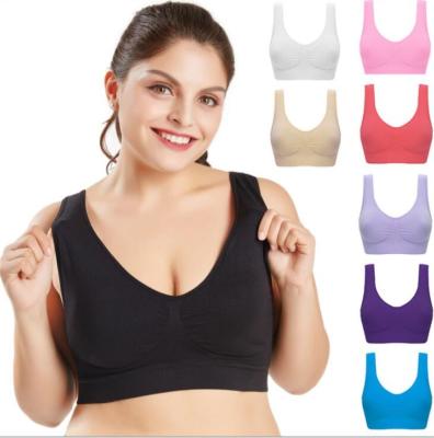 China Wholesale-Breathable Breathable Yoga Bra Seamless Yoga Bra Quick-Drying Fitness Bra Thinner Breathable Ladies Bondage Yoga Bra Zero for sale