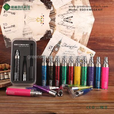 China 2015 Wholesale China Vaporizer Big Battery 2015 Electronic Cigarette Ego 1week Battery 2200mah Hot Sale Ego With H2s Clearomizer for sale