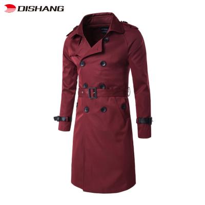 China Breathable Casual Double Sided Style Leisure Jacket Overcoat Breathable Windproof Trench Coat For Man for sale