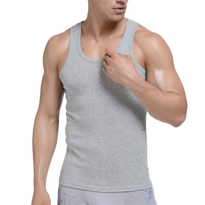 China Gym Muscle Shirt Gym Workout Mens Gym Tank Tops Anti Pilling Sleeveless Bodybuilding Tank Tops Men Gym Tank Tops for sale