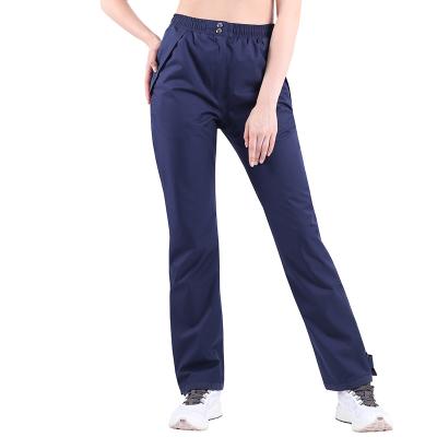 China QUICK DRY Women's Cargo Pants With Elastic Waist Hot Sale Cargo Pants Solid Color Custom Stacked Pants for sale