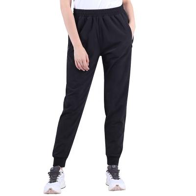 China QUICK DRY Women's Jogging Sport Tracksuit With Pockets Fitness Bottoms Factory Wholesale High Waist Sweatpants for sale