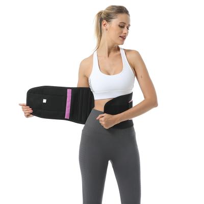 China Sports Running Waist Pad Fitness Tension Weight Loss Belt Sport Waist Trainer for sale