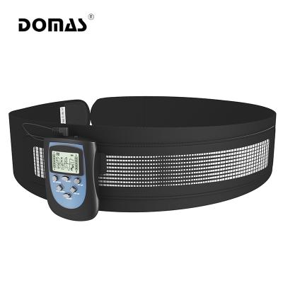 China Professional Cordless Multifunctional Electric Muscle Stimulator EMS Fitness Belt Trainer Home Abdominal Belt Massager Machine for sale