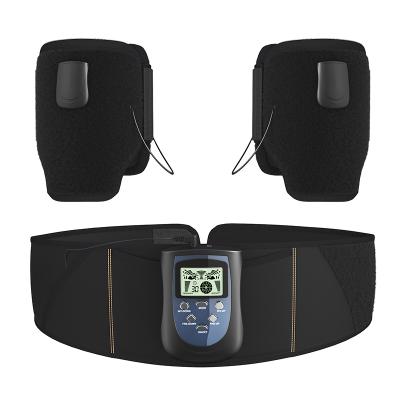 China Fitness Slimming Belt Flat Belly Shaper Waist Trimmers Support Muscle Stimulator Loss Weight Slimming Belt for sale