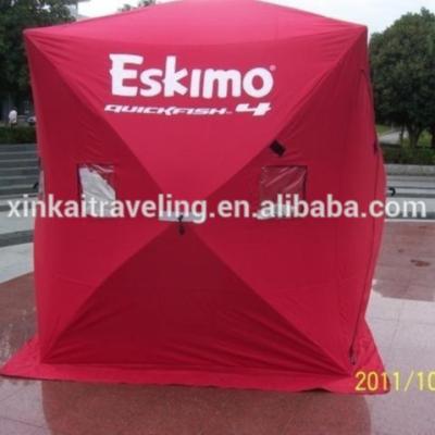 China Straight Bracing Type Portable Automatic Ice Eskimo Fishing Tent for sale