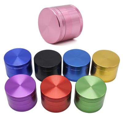 China 63mm Aluminum Custom Herb Saver Grinder Tobacco Herb Grinder With Scraper for sale