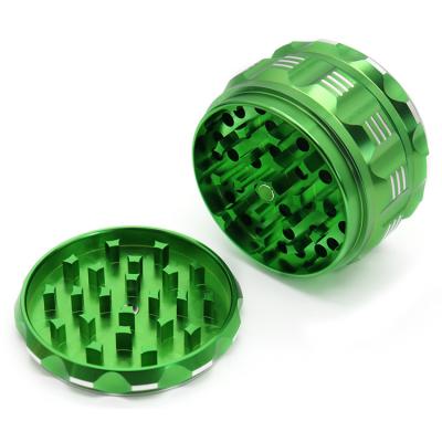 China Cool Knight 2022 Aluminum 4 Piece Aluminum Herb Grinder With Scraper for sale