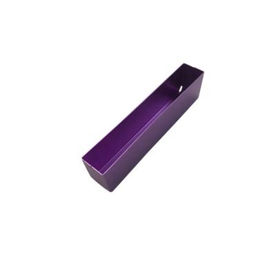 China Machinery Used In The Industry Professional Custom Purple Sandblasting Deep Drawing Anodizing Aluminum Can for sale