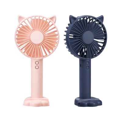 China Fan Mini Small Fan Rechargeable Usb Handheld Mini Fan Portable Night Light 2022 Night Light Small for sale