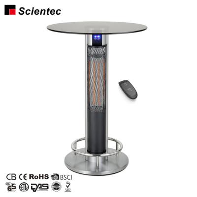 China Factory sale wholesale price 800w 1600w carbon fiber hot aluminum bathroom home tabletop anodized extruded aluminum infrared heater for sale