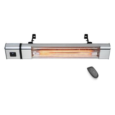 China Stocked Outdoor Heater Aluminum Alloy Housing P65 Approved 1800w Carbon Fiber Ceiling Or Wall Mount Remote Control Patio Heater for sale