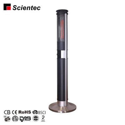 China Outdoor Promotion Seasonal Heat 2kw 2 Levels Desktop Tower Heater for sale