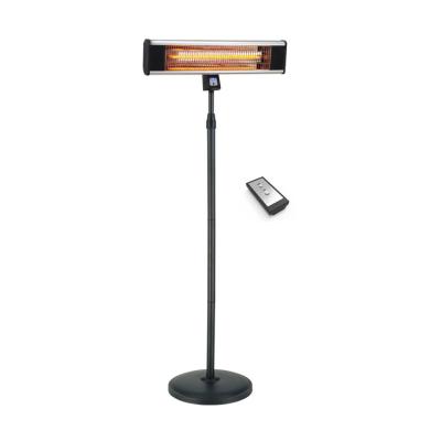 China Scientec Outdoor Height Adjustable Aluminum Reflector Stand Electric Infrared Heater for sale