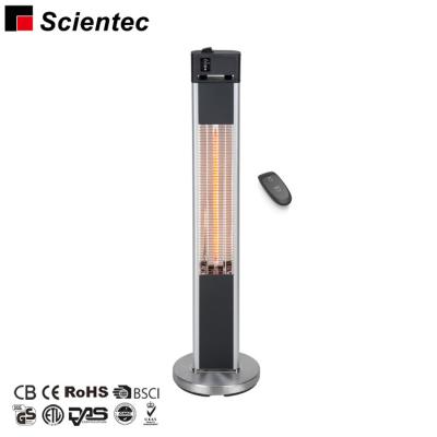 China Hot Selling Scientec Outdoor Manufacture Winter Garden Plug Electric Patio Heater for sale