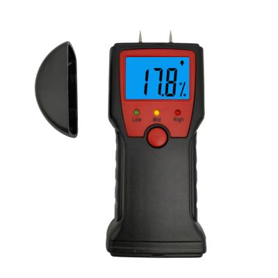 China Wood Testing Equipment Temperature Sensor Home Inspection And Dampness Intelligent Moisture Meter for sale