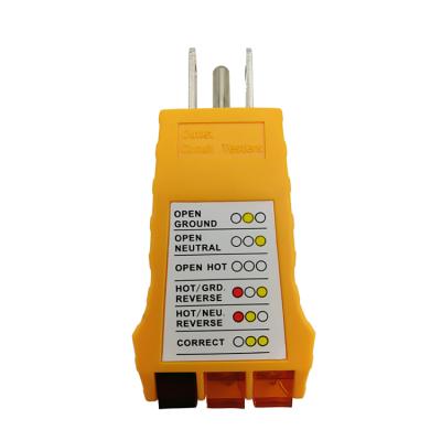 China ANALYZER USA Container Tester ELECTRICAL WIRING Polarity And Rcd Gfci Test Socket for sale