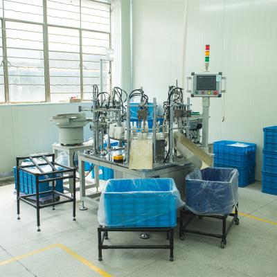 China Custom Direct Efficient Multifunctional Assembly Machinery Factory Lotion Pump Assembly Machine Vacuum Bottle Assembly Machine for sale