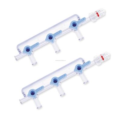 中国 Kindly Medical 3 way AM0311 Manifolds for Anesthesiology 販売のため