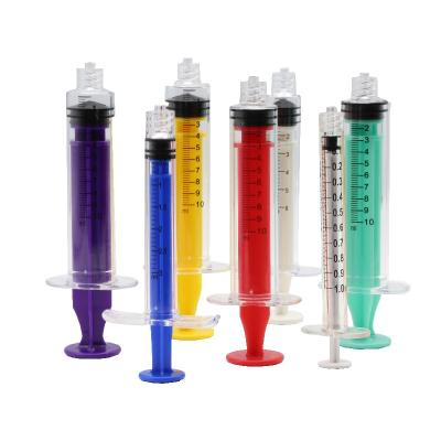 中国 Kindly Disposable Ring Plunger Medical Sterilised Disposable Colored Syringe 販売のため