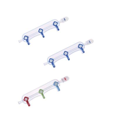 中国 Kindly Comfort High Pressure Manifolds Disposable Medical Manifolds 販売のため