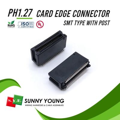 China Circuit: 04-182 1.27mm SMT type with postcard edge slot connector for sale