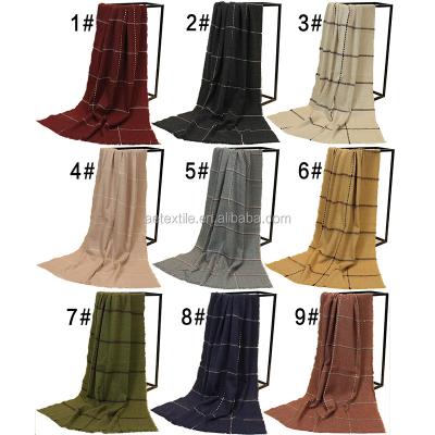 China European American Wholesale Fashionable Custom Acrylic Scarf for sale