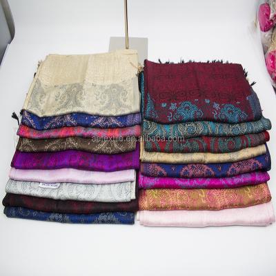 China Wholesale Winter New Arrivals Pashmina Scarf Pashmina Cover Up Scarf Covering From China for sale