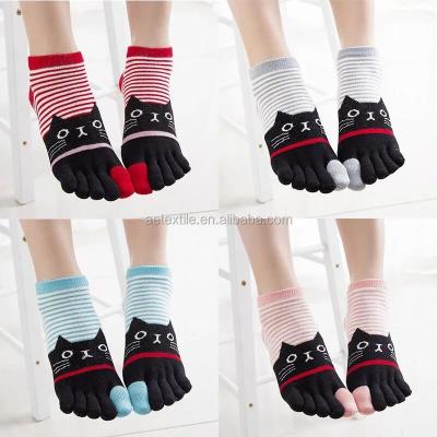 China China Antibacterial Sock Factory Design New Fashion Toe Socks Dress Socks Women for sale