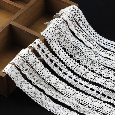 China Viable Wholesale Multi Size Textile Lace Fabric African Lace Trimming for sale