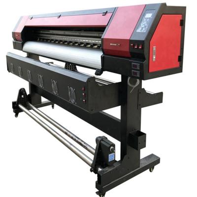 China Indoor Outdoor Advertising 1.8m 6ft 1440dpi dx5 Head Digital Plotter Printer Eco Solvent for sale