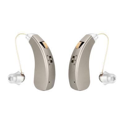 China Sound Super Clear Good BTE Hearing Aid Professional Rechargeable Open Hearing Aid For Hearing Loss for sale