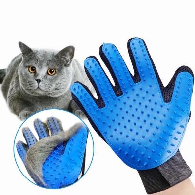 China Viable Water Bath and Pet Grooming Brush Dog Silicone Wash Claw Cup Remover Pet Grooming Mitt Massage for sale