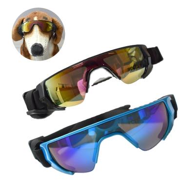 China AC&PC Sustainable Fashion Adjustable UV Protection Pet Grooming Dog Sunglasses for sale