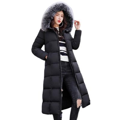 China Sale 2021 New Winter Stripper Jacket Breathable High Quality Warm Fashion Long Stripe Stripe Jacket Women for sale