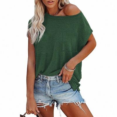 China Breathable Hot Sale Summer T-shirt Women's Wholesale Price T-shirt Fashion Custom Short Sleeve Loose Plus Size T-shirt for sale